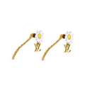 18K Louis Vuitton Gardening Earrings
