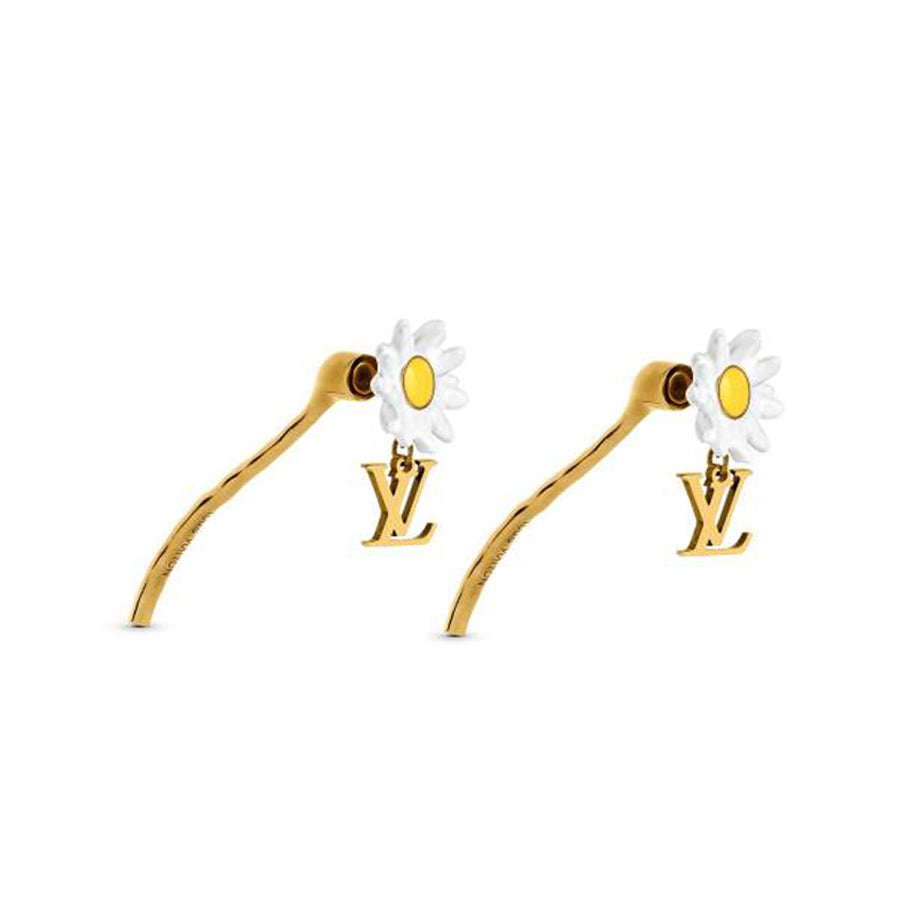 18K Louis Vuitton Gardening Earrings
