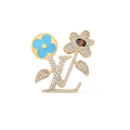 18K Louis Vuitton Blooming Brooch