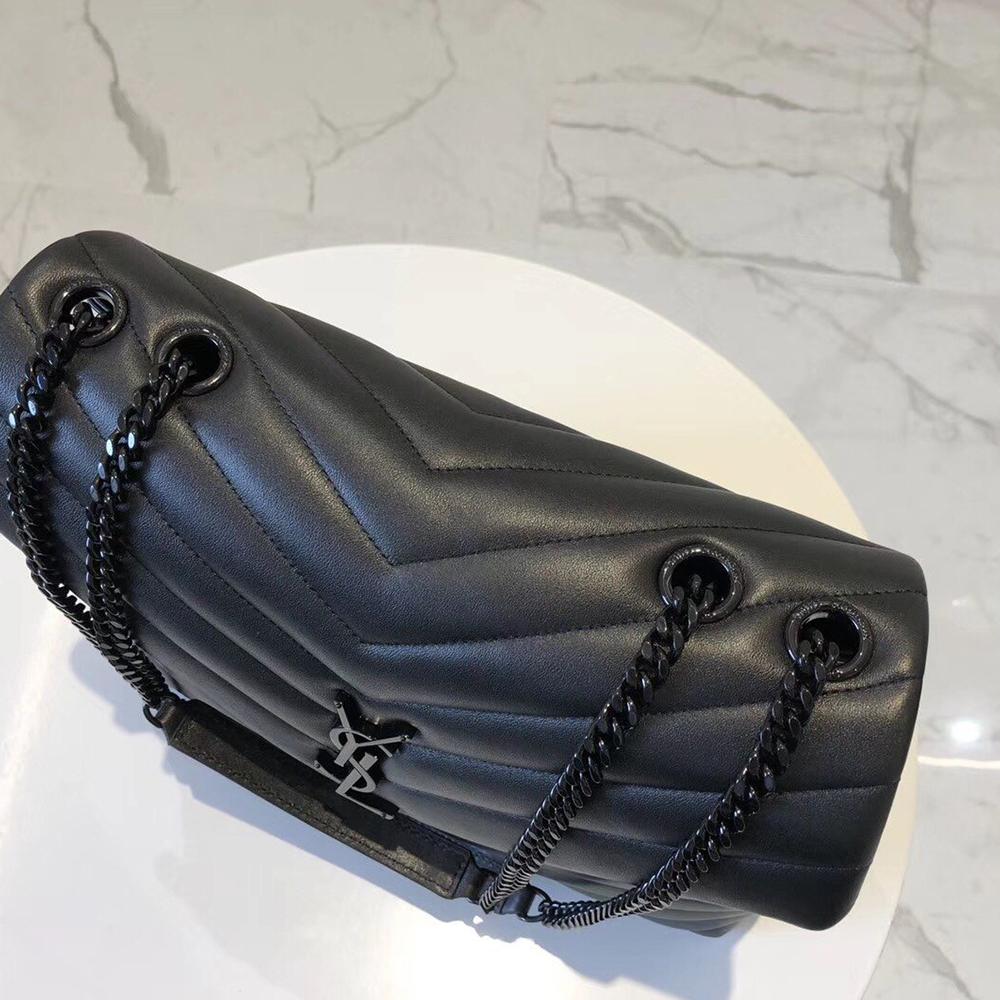 YSL Loulou Small Bag - Nero (Black)