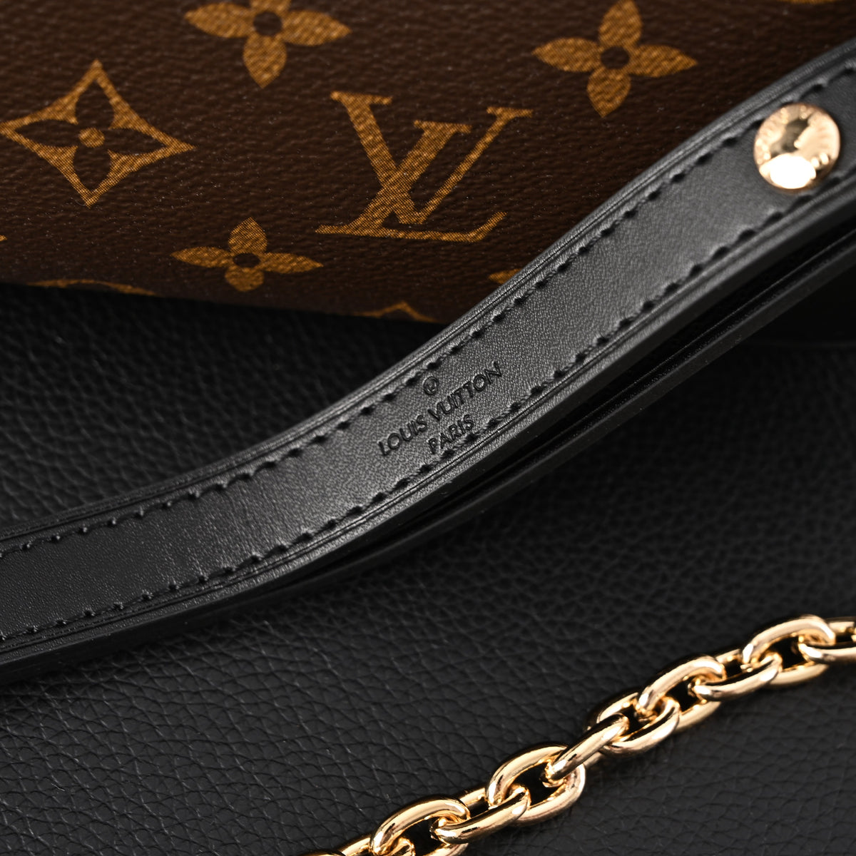 Louis Vuitton Boulogne Monogram Canvas Shoulder Bag – Classic Brown (M45831)
