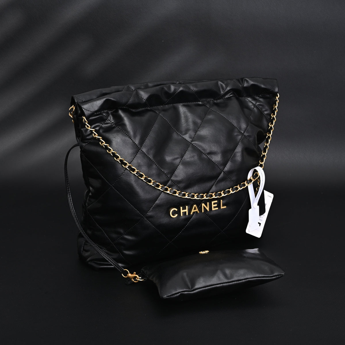 Chanel 19 Flap Bag – Black Quilted Lambskin with Gold & Ruthenium Hardware