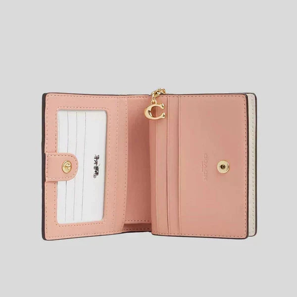Coach Snap Wallet Floral Print