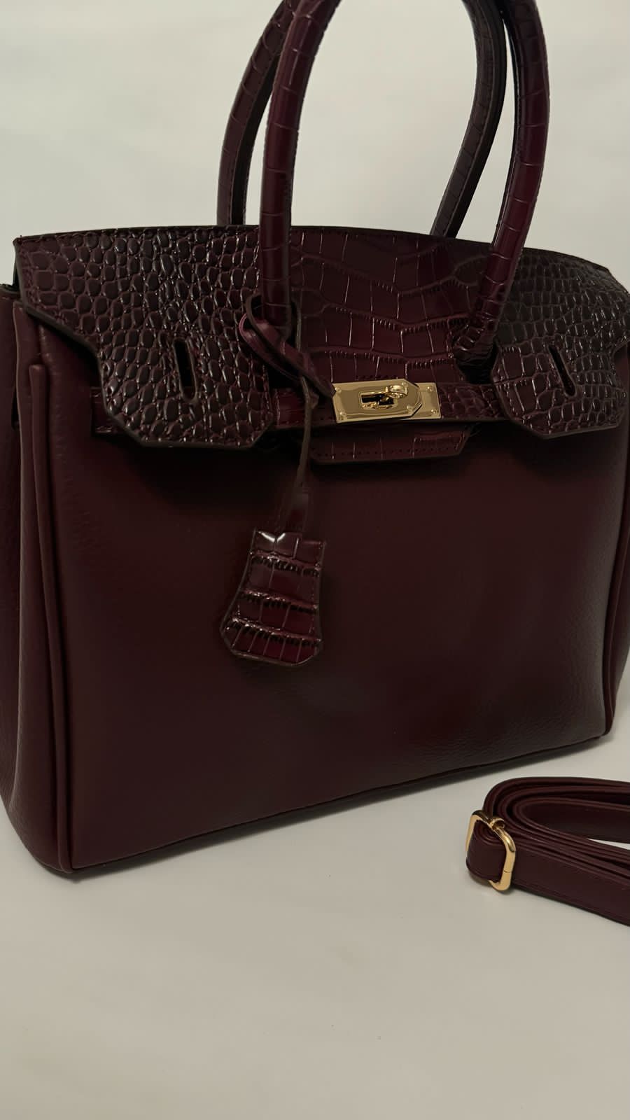 Hermes Birkin 35 Crocodile Handbag