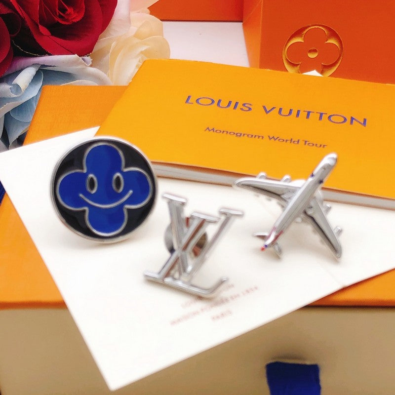 18K Louis Vuitton Plane Brooch