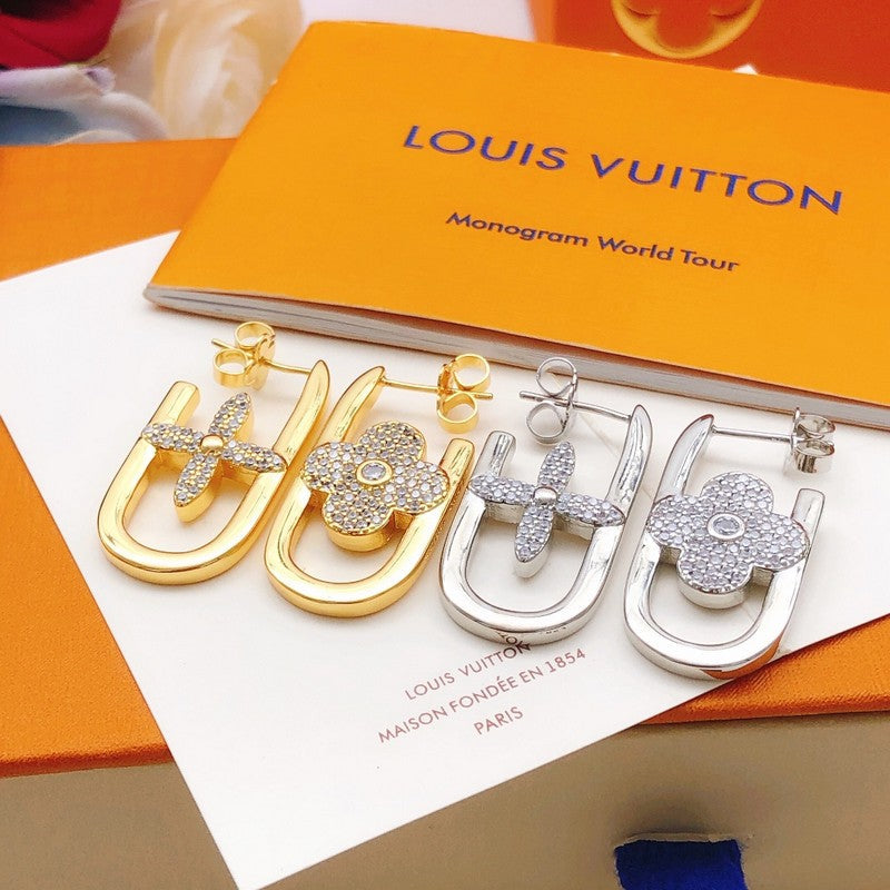 18K Louis Vuitton Earrings